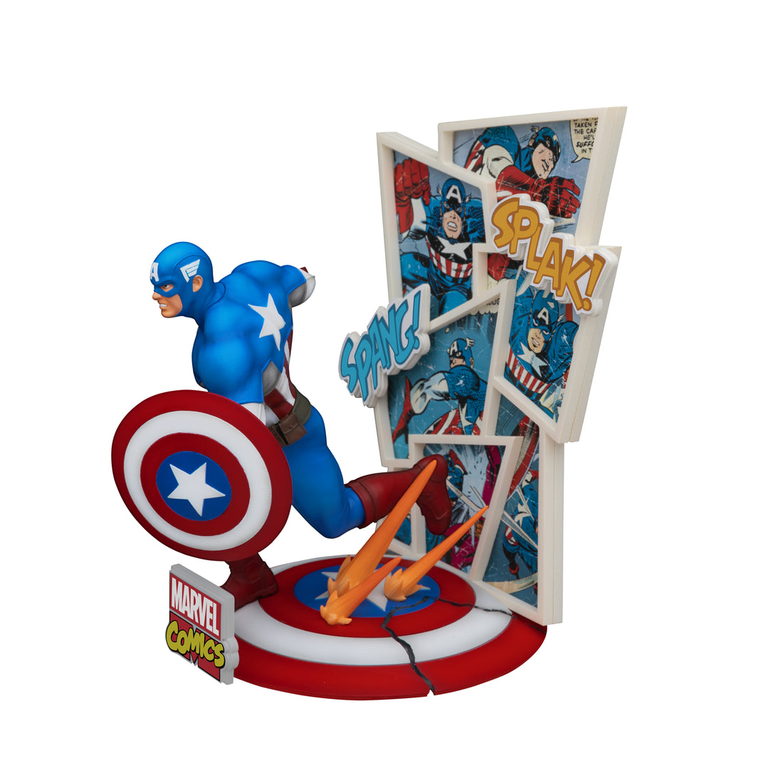 Marvel 60th Anniversary Captain America D-Stage 6-Inch Statue - DS-086 (Exclusive)