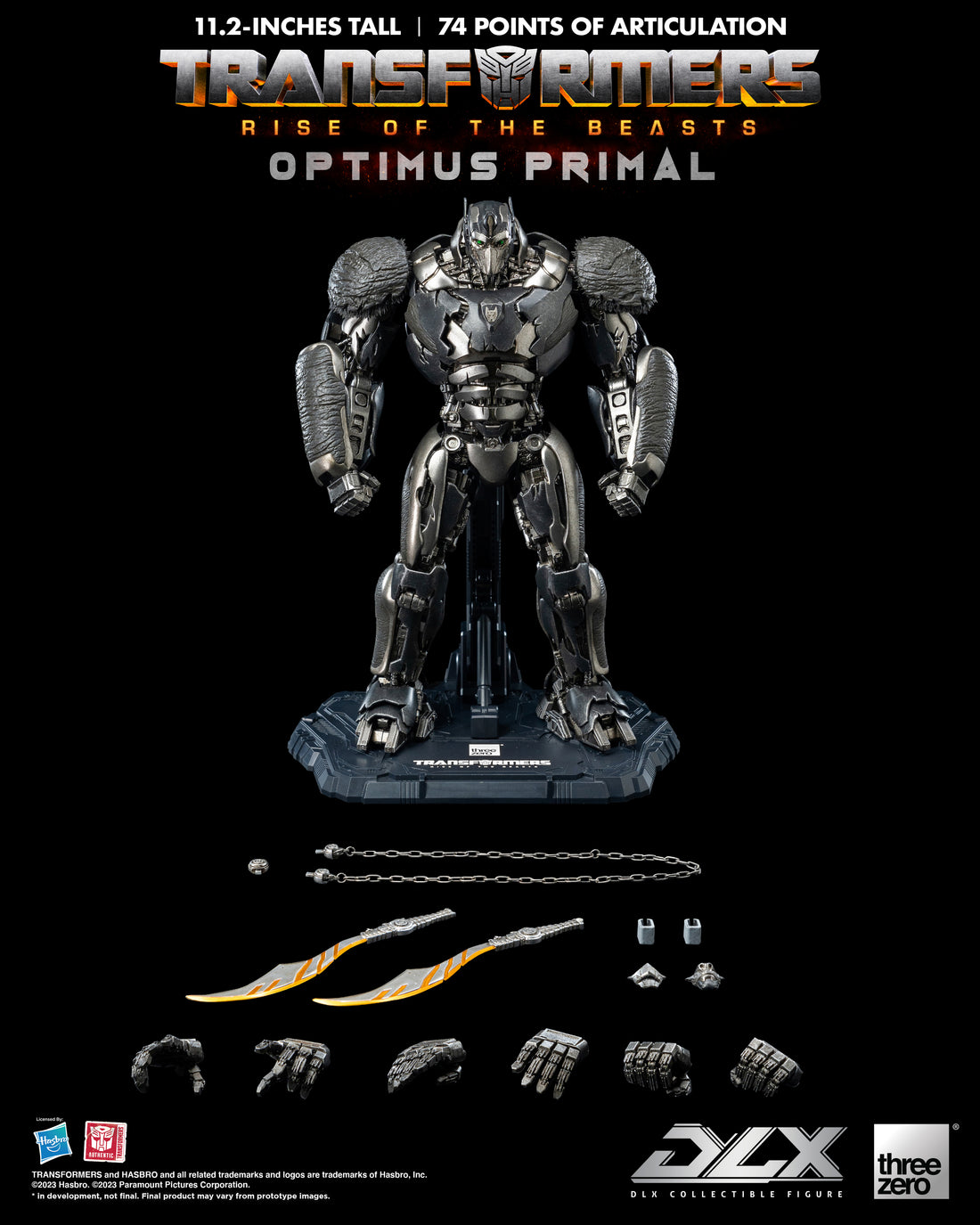 Transformers Rise Of The Beasts Dlx Optimus Primal Action Figure