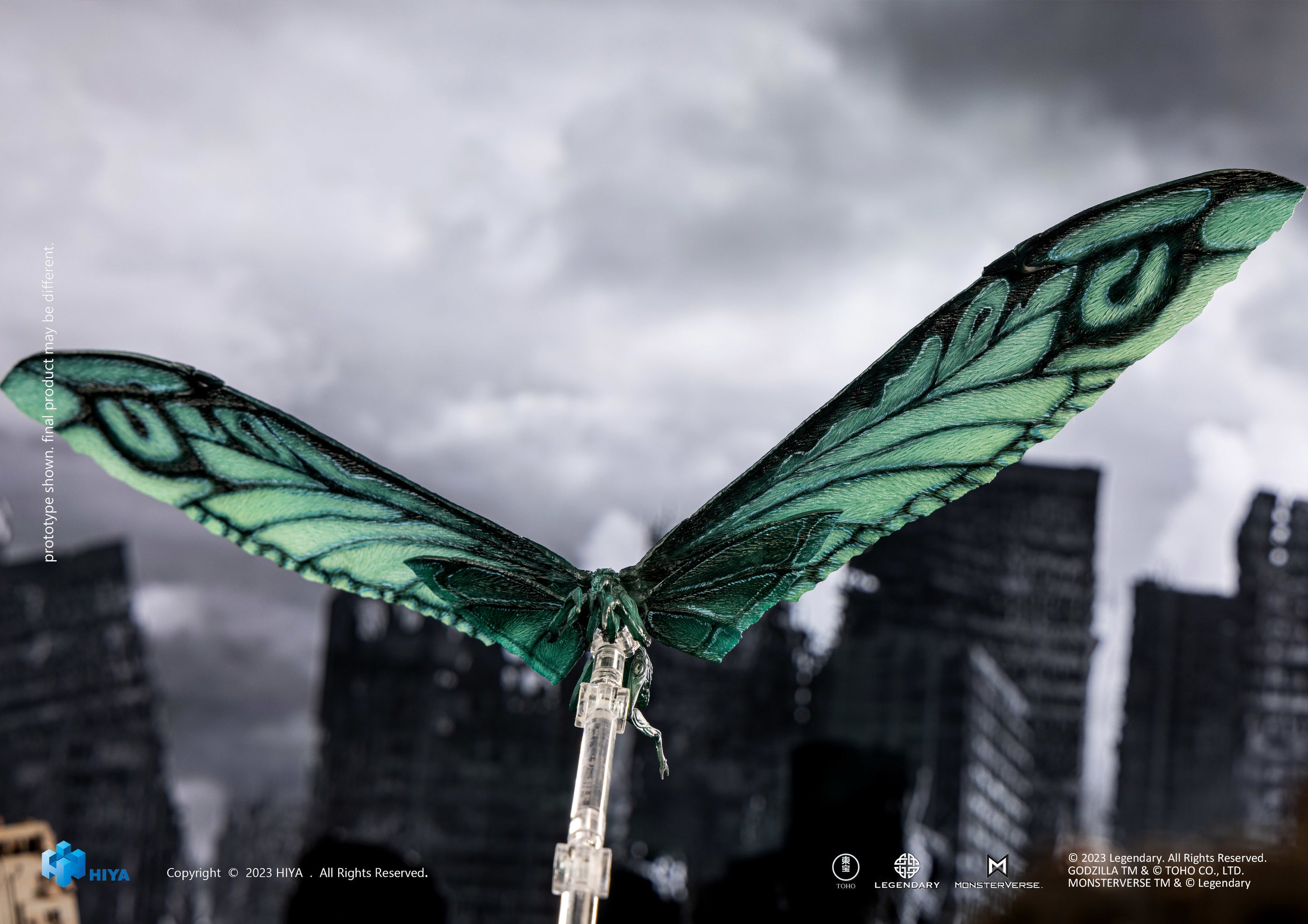 Godzilla: King of the Monsters - Mothra (Emerald Titan) PX Previews Exclusive Action Figure - Exquisite Basic Series