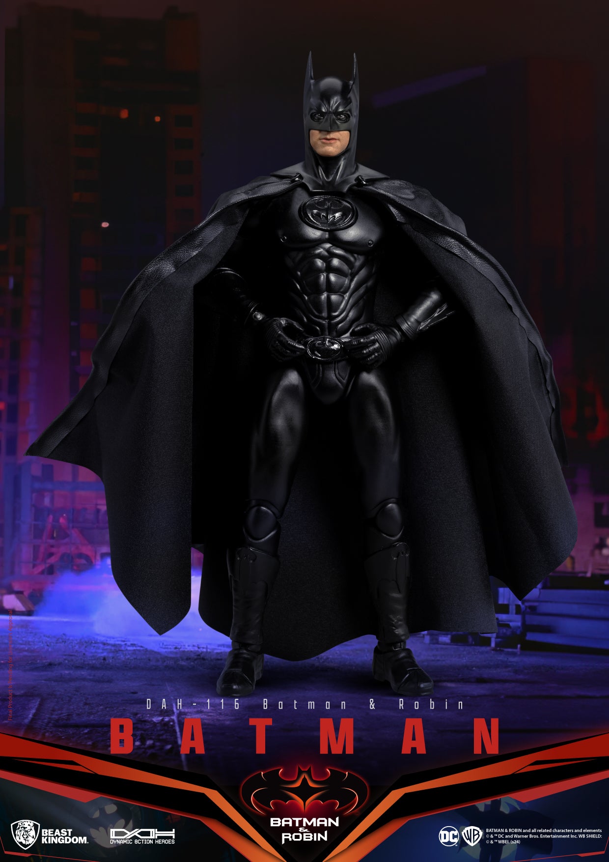 Batman & Robin 1997 Batman Action Figure Dynamic 8ction Hero - DAH-116