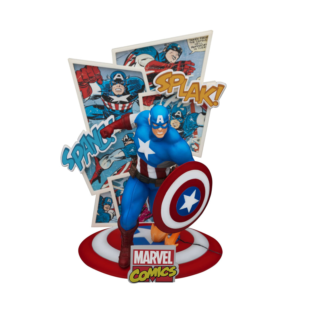 Marvel 60th Anniversary Captain America D-Stage 6-Inch Statue - DS-086 (Exclusive)