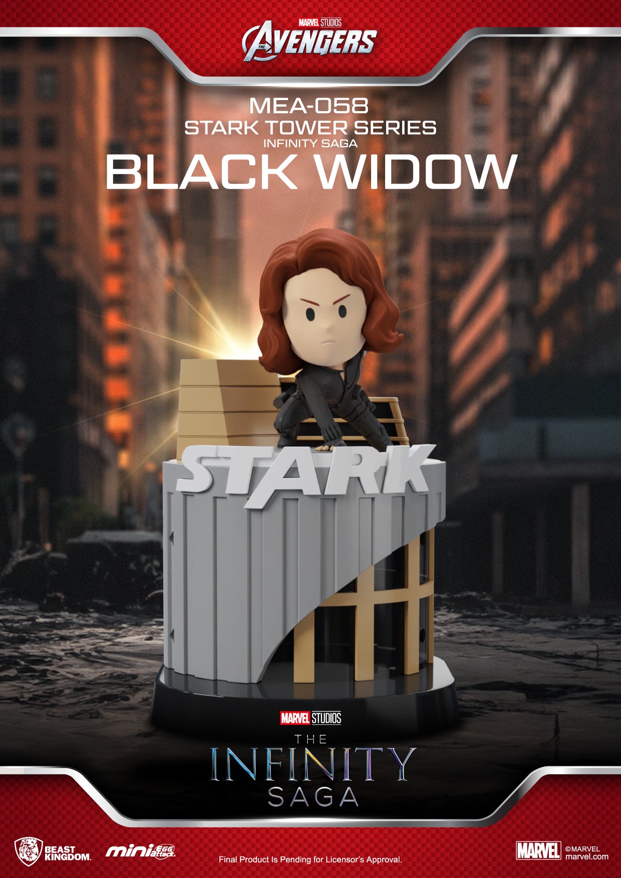 Infinity Saga Stark Tower Figure 6-Piece Box Set - MEA-058