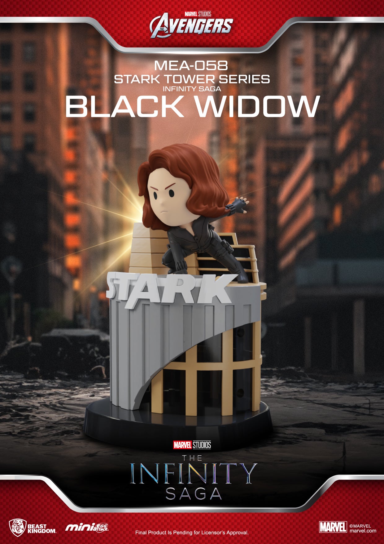 Infinity Saga Stark Tower Figure 6-Piece Box Set - MEA-058