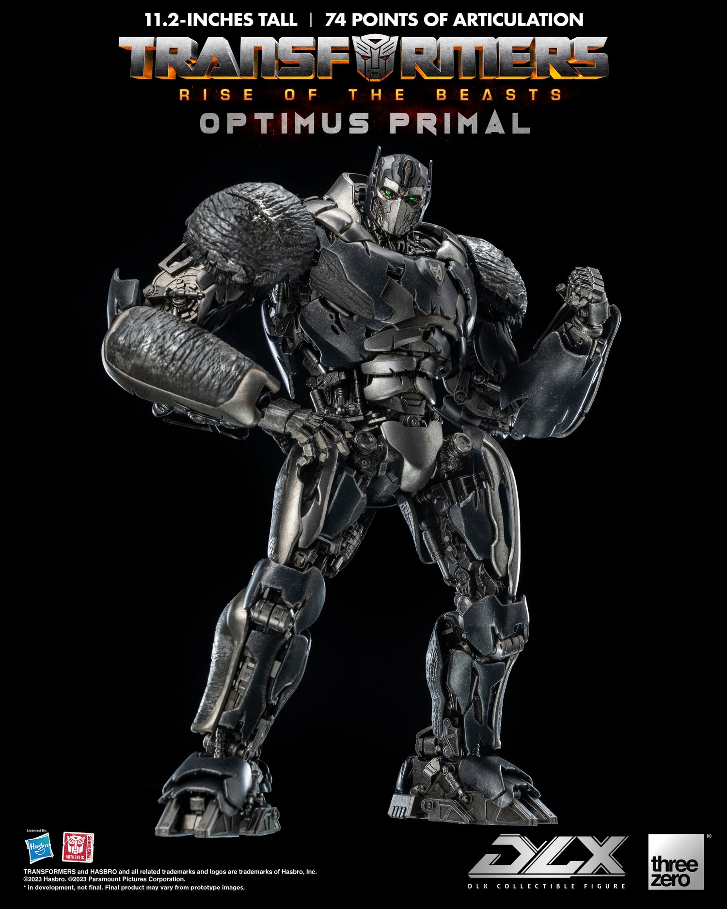 Transformers Rise Of The Beasts Dlx Optimus Primal Action Figure