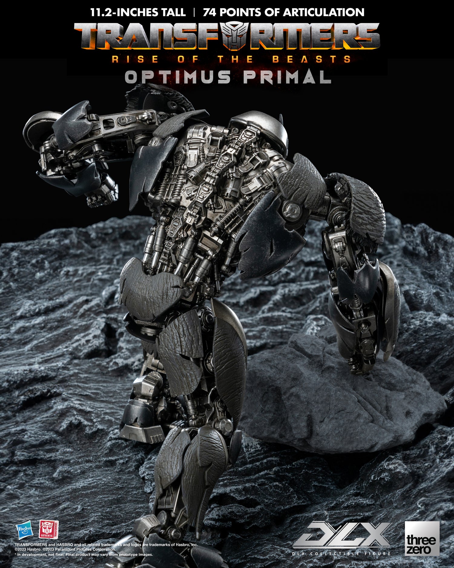 Transformers Rise Of The Beasts Dlx Optimus Primal Action Figure