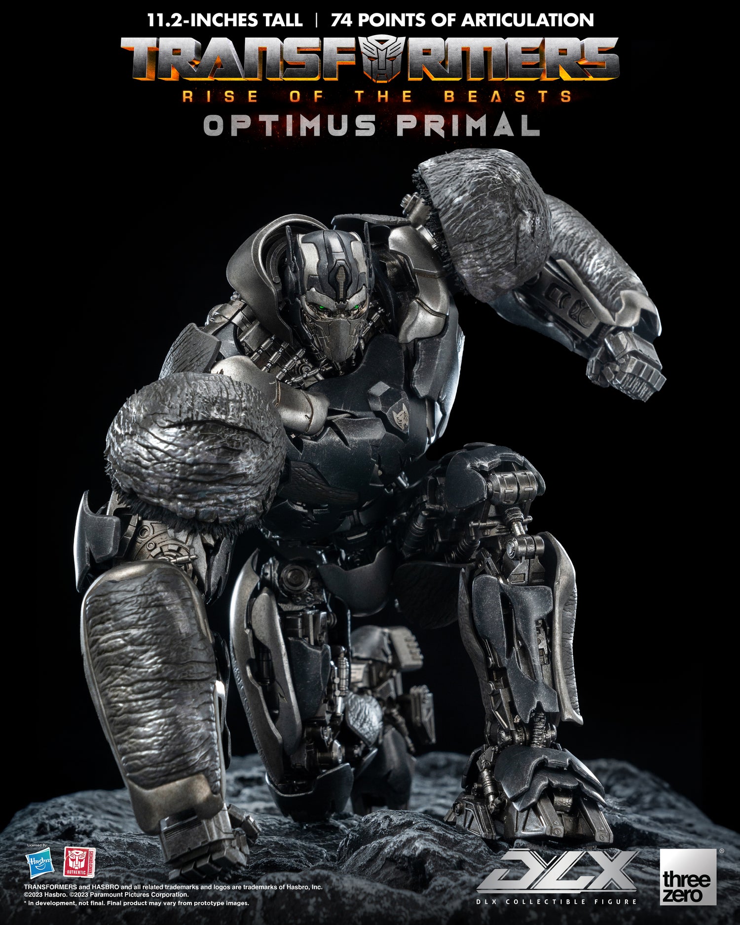 Transformers Rise Of The Beasts Dlx Optimus Primal Action Figure