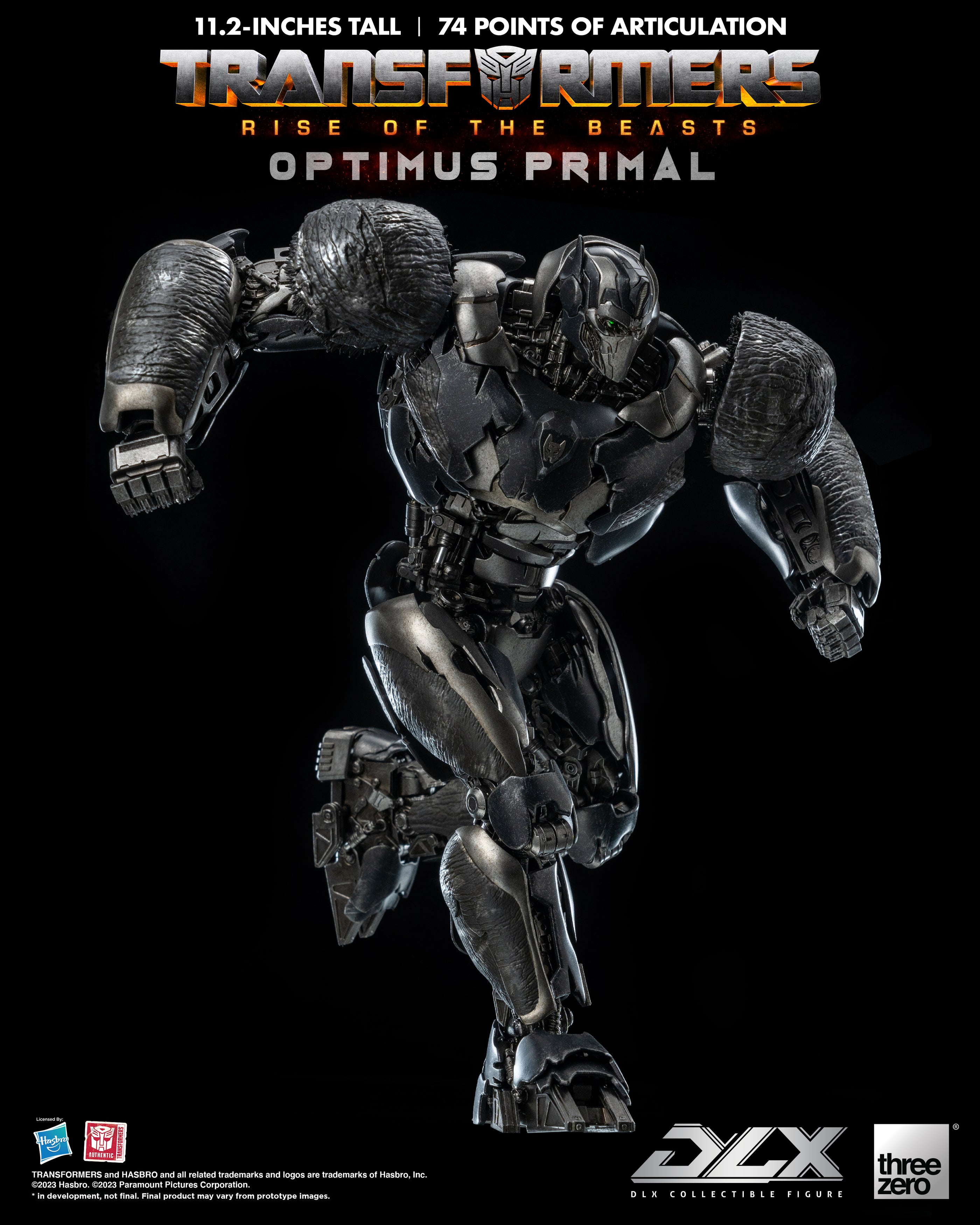 Transformers Rise Of The Beasts Dlx Optimus Primal Action Figure