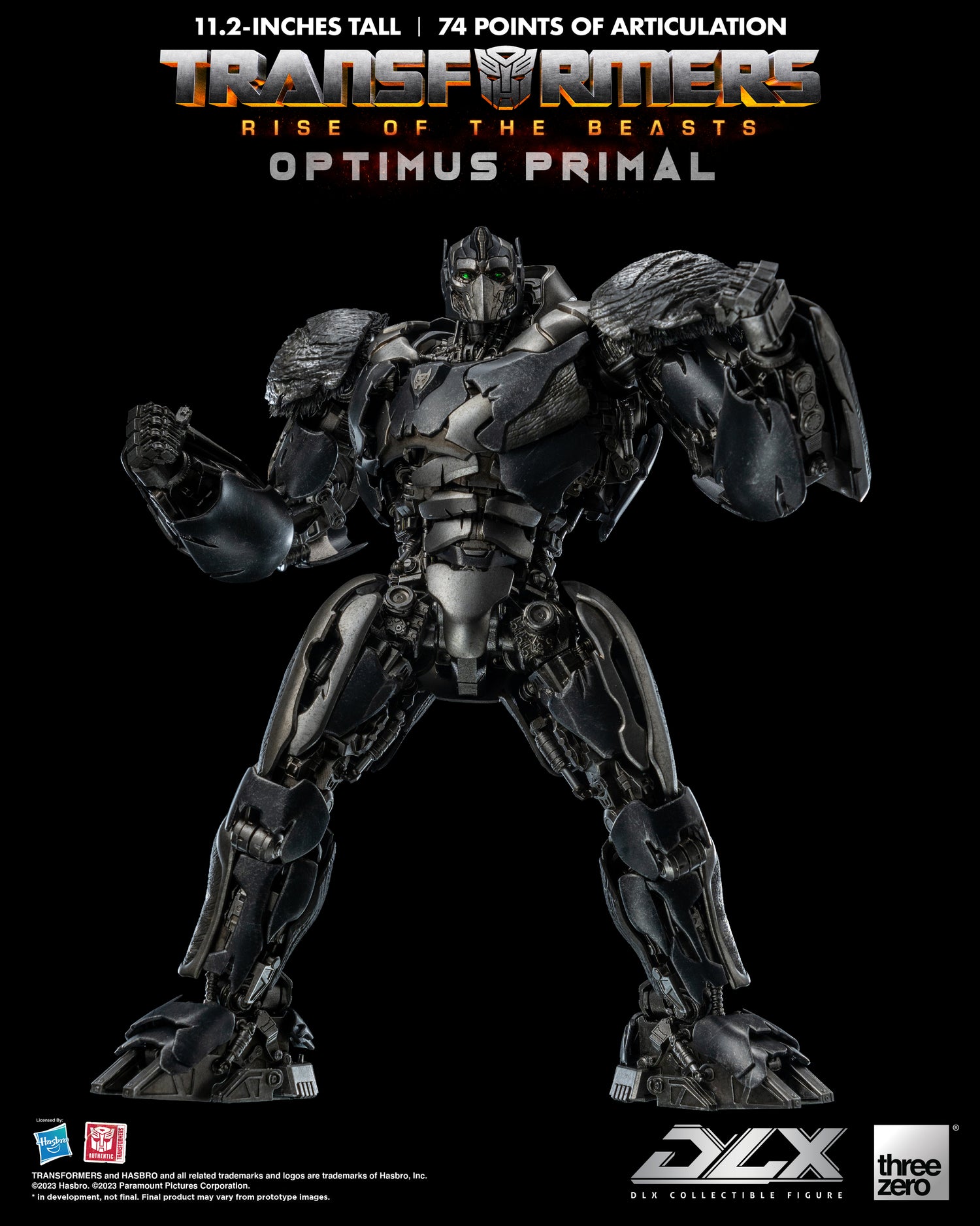 Transformers Rise Of The Beasts Dlx Optimus Primal Action Figure