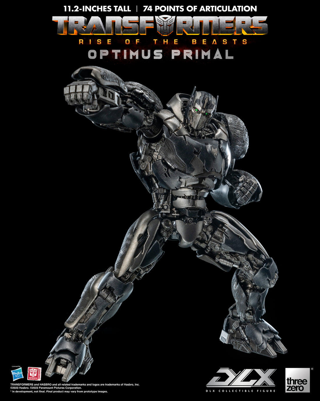 Transformers Rise Of The Beasts Dlx Optimus Primal Action Figure