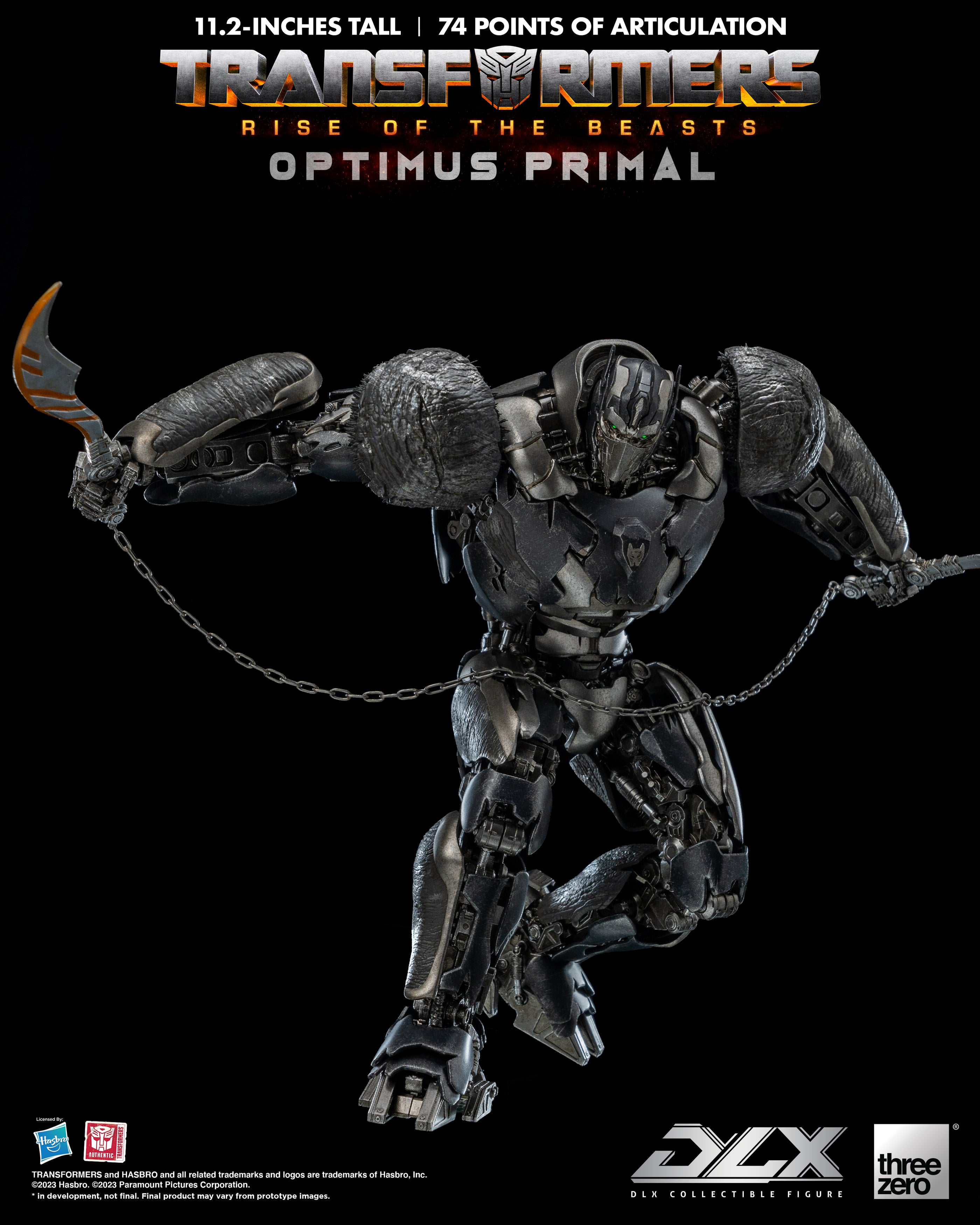 Transformers Rise Of The Beasts Dlx Optimus Primal Action Figure