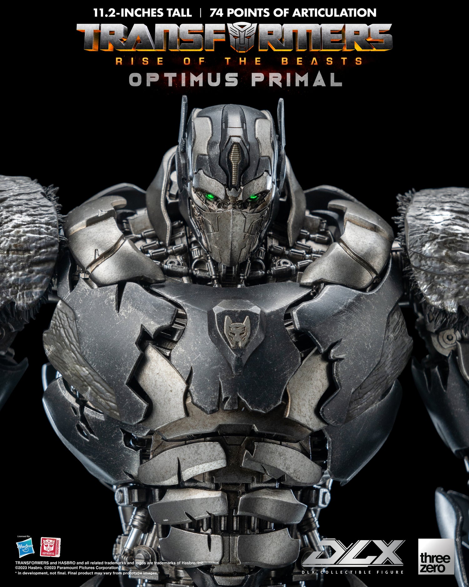 Transformers Rise Of The Beasts Dlx Optimus Primal Action Figure
