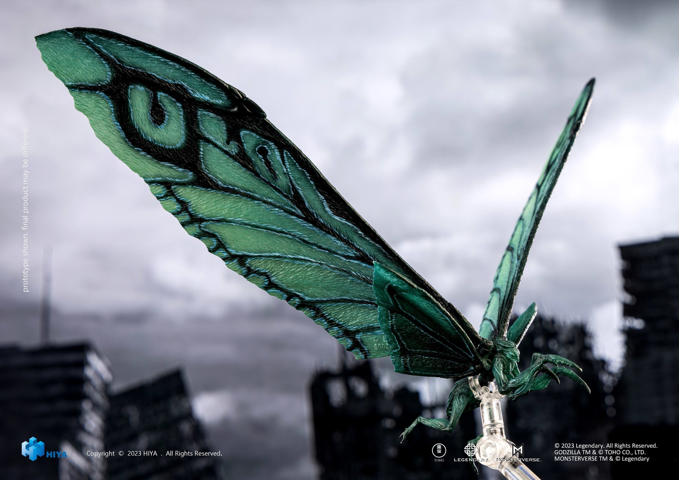 Godzilla: King of the Monsters - Mothra (Emerald Titan) PX Previews Exclusive Action Figure - Exquisite Basic Series