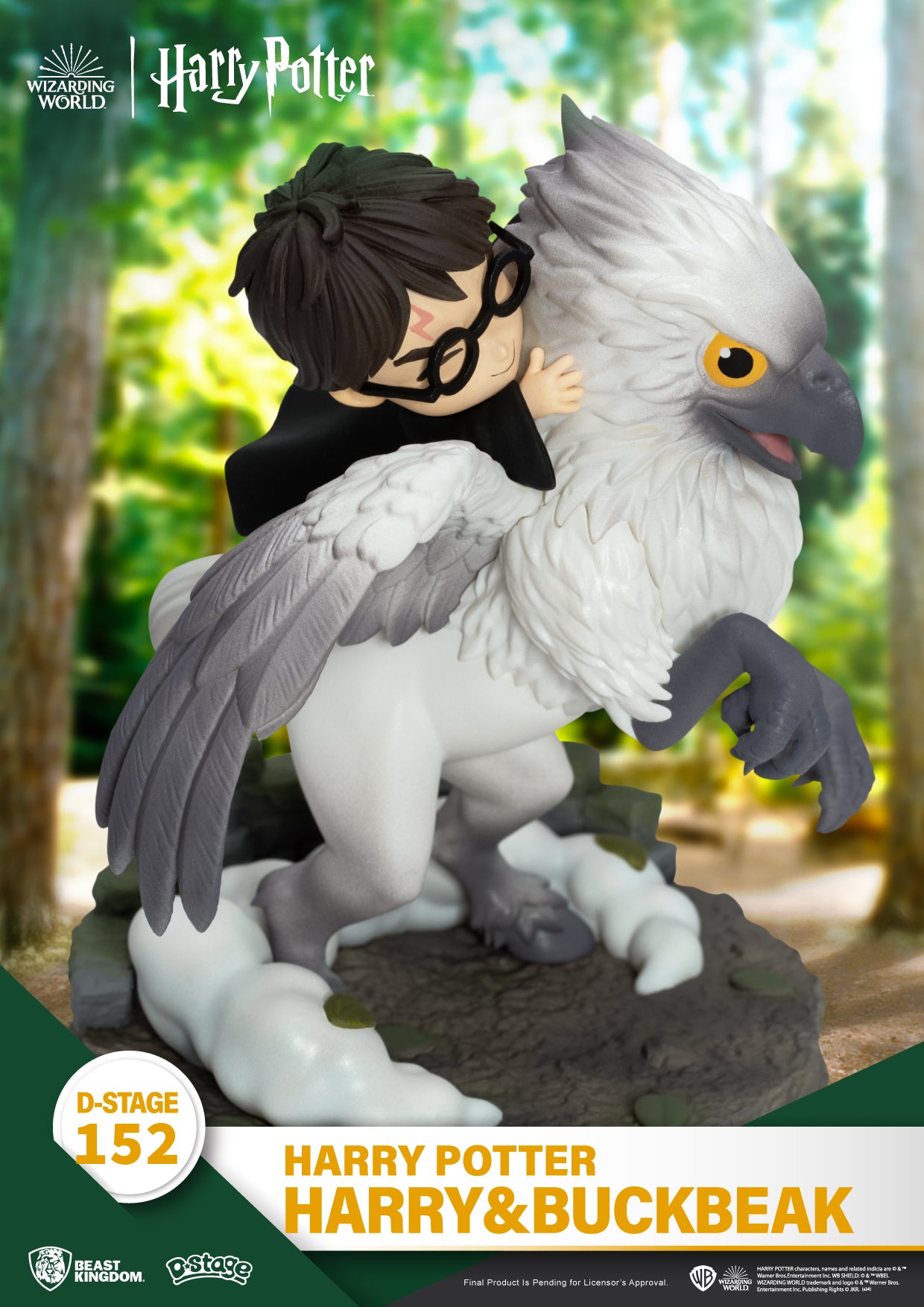 Harry Potter Harry &amp; Buckbeak D-Stage Statue - DS-152