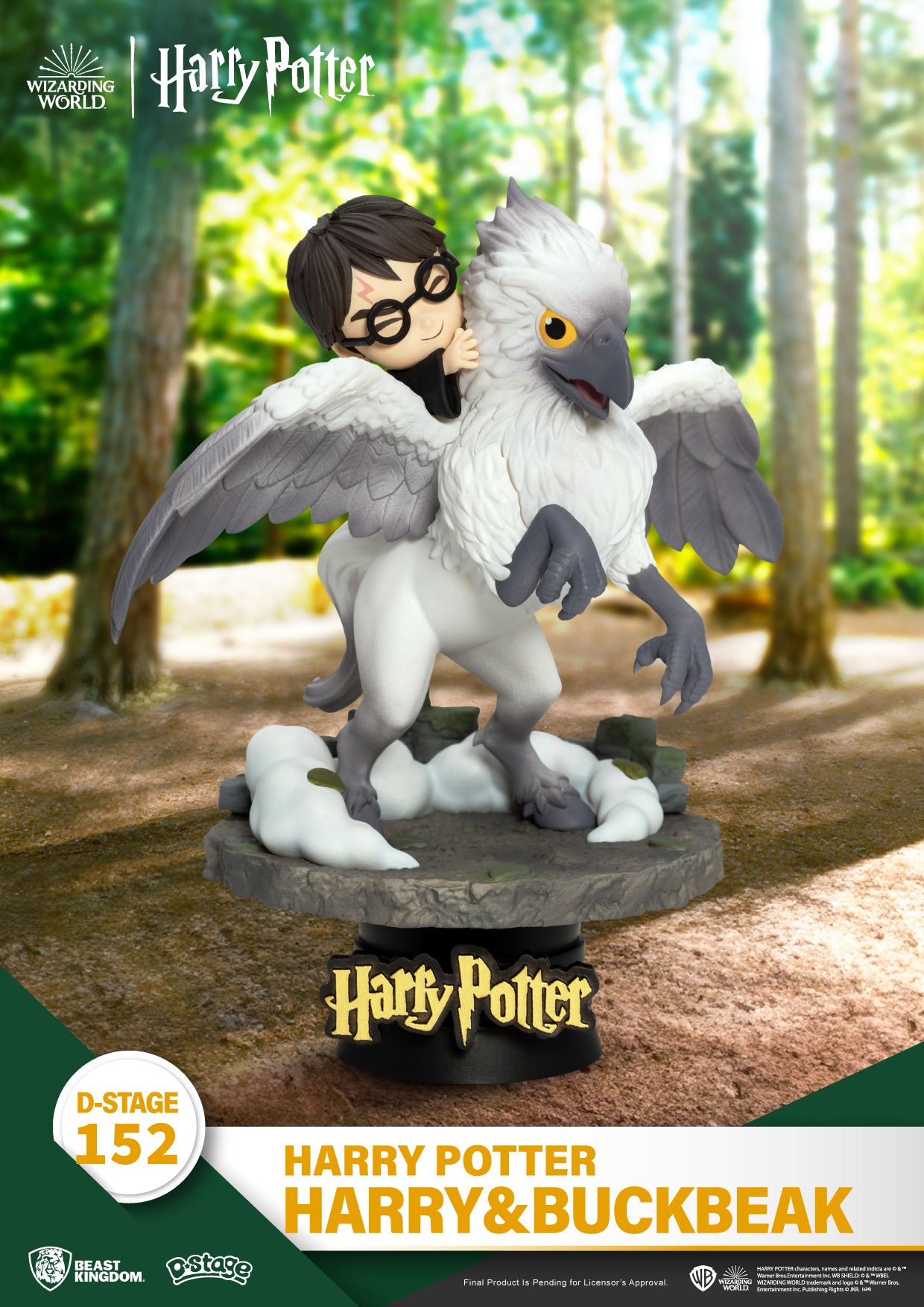 Harry Potter Harry &amp; Buckbeak D-Stage Statue - DS-152