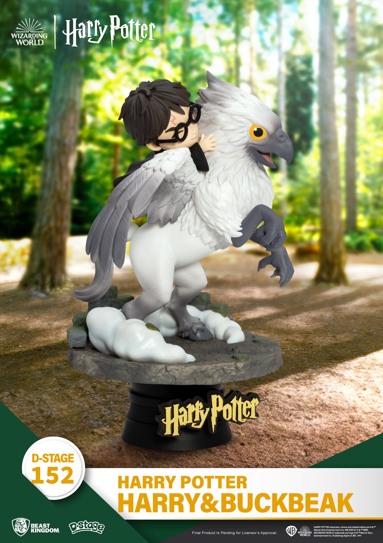 Harry Potter Harry &amp; Buckbeak D-Stage Statue - DS-152