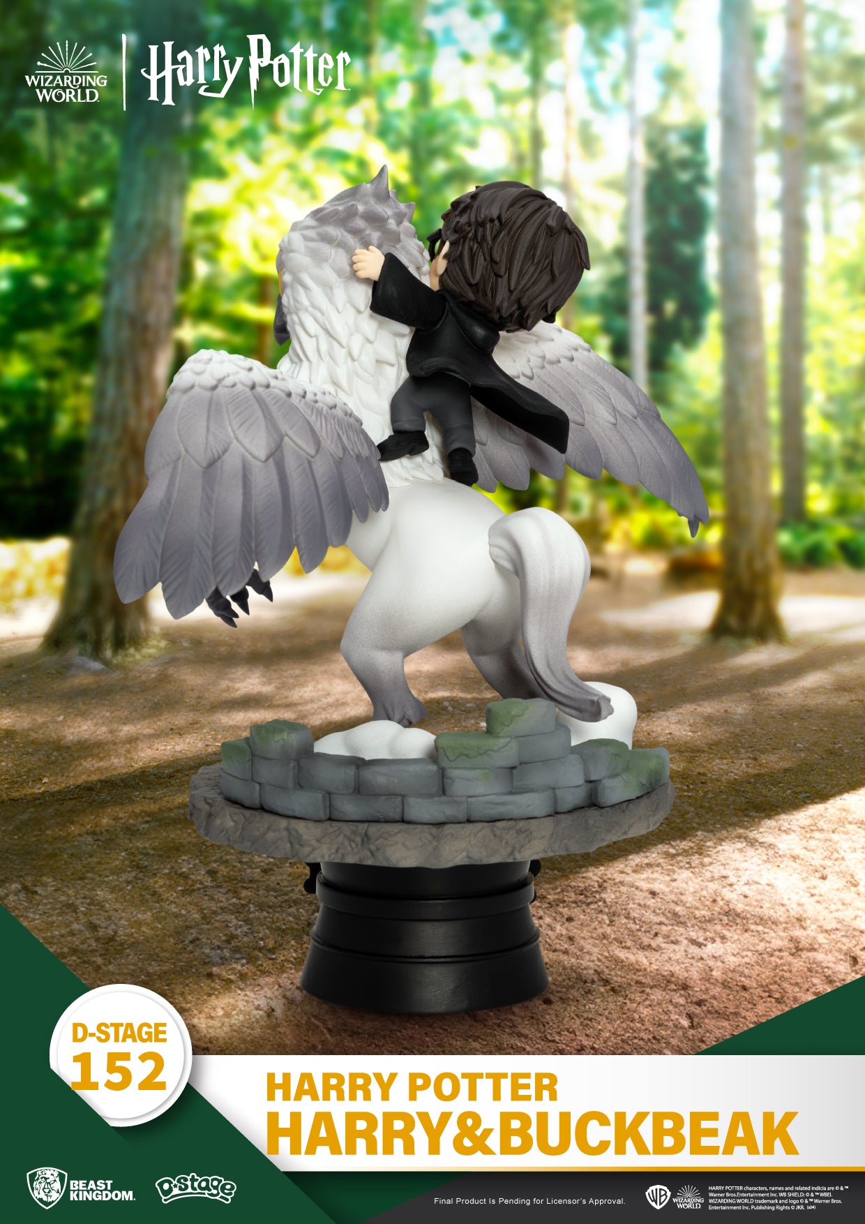 Harry Potter Harry &amp; Buckbeak D-Stage Statue - DS-152