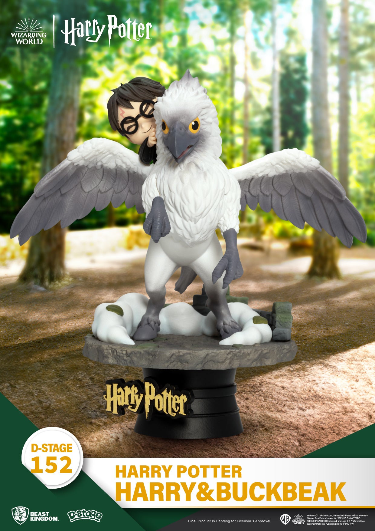 Harry Potter Harry &amp; Buckbeak D-Stage Statue - DS-152