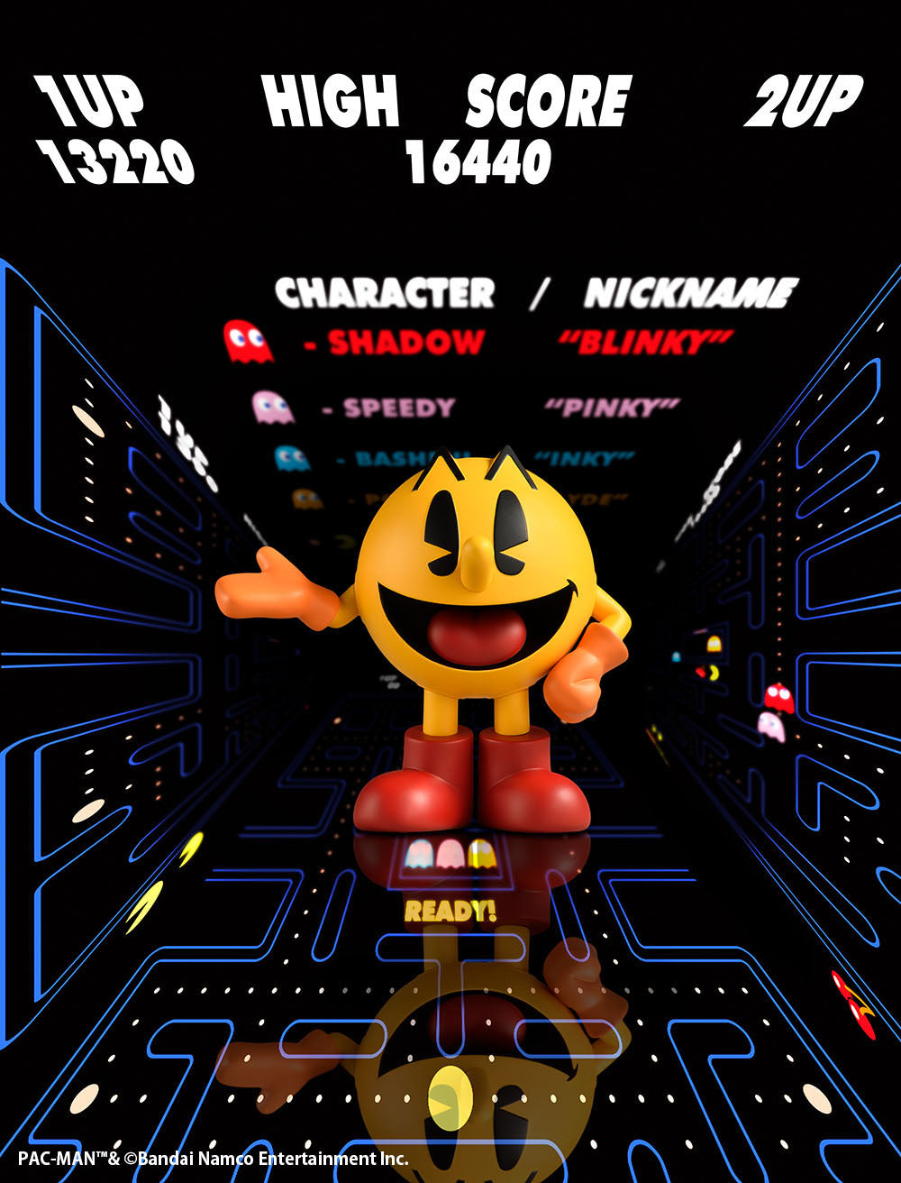 Pac-Man SoftB Half Soft Vinyl Figure