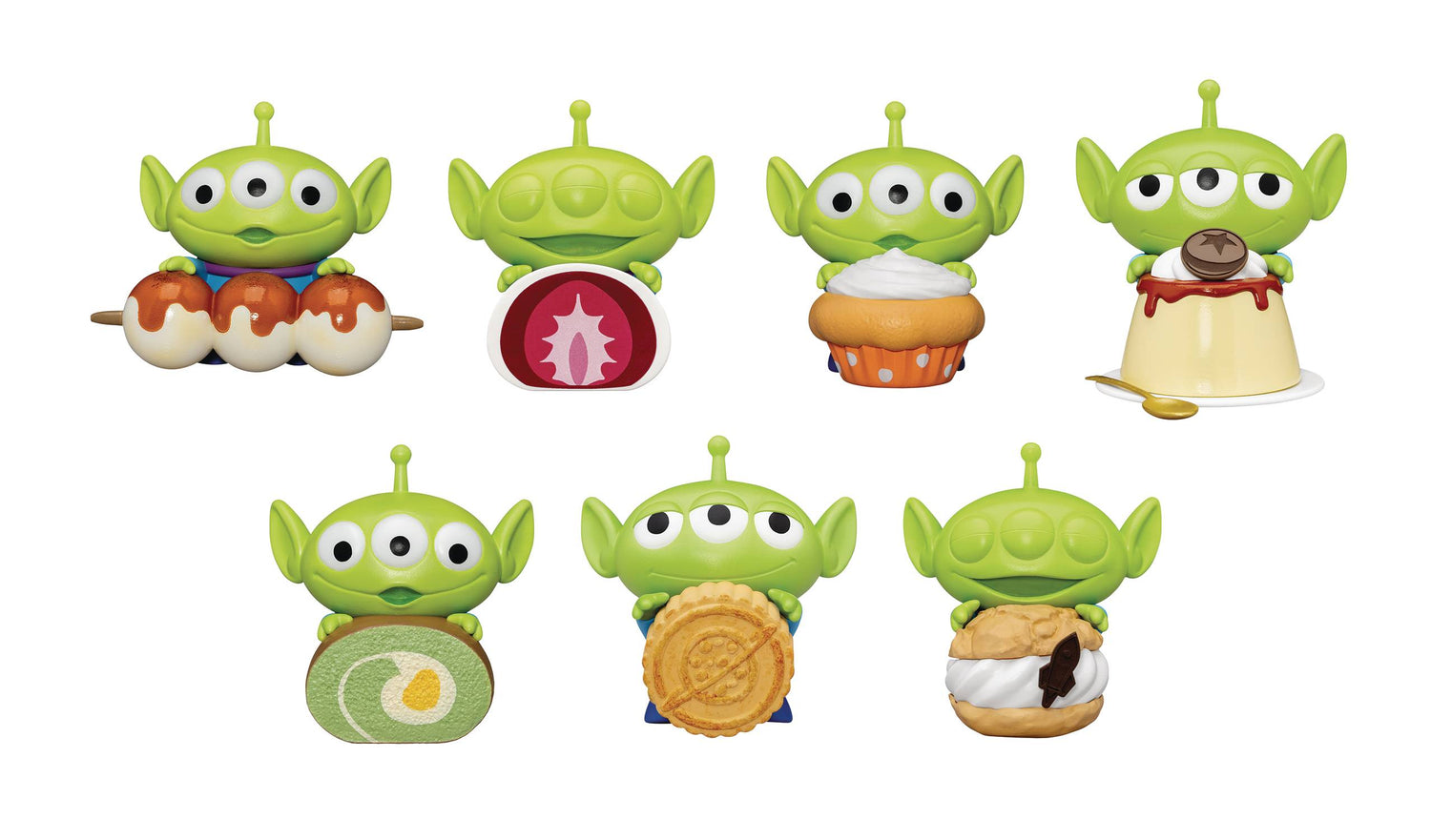 Toy Story Aliens Tea Time Series Mini Figures 6-Piece Blind Box Set - MEA-080