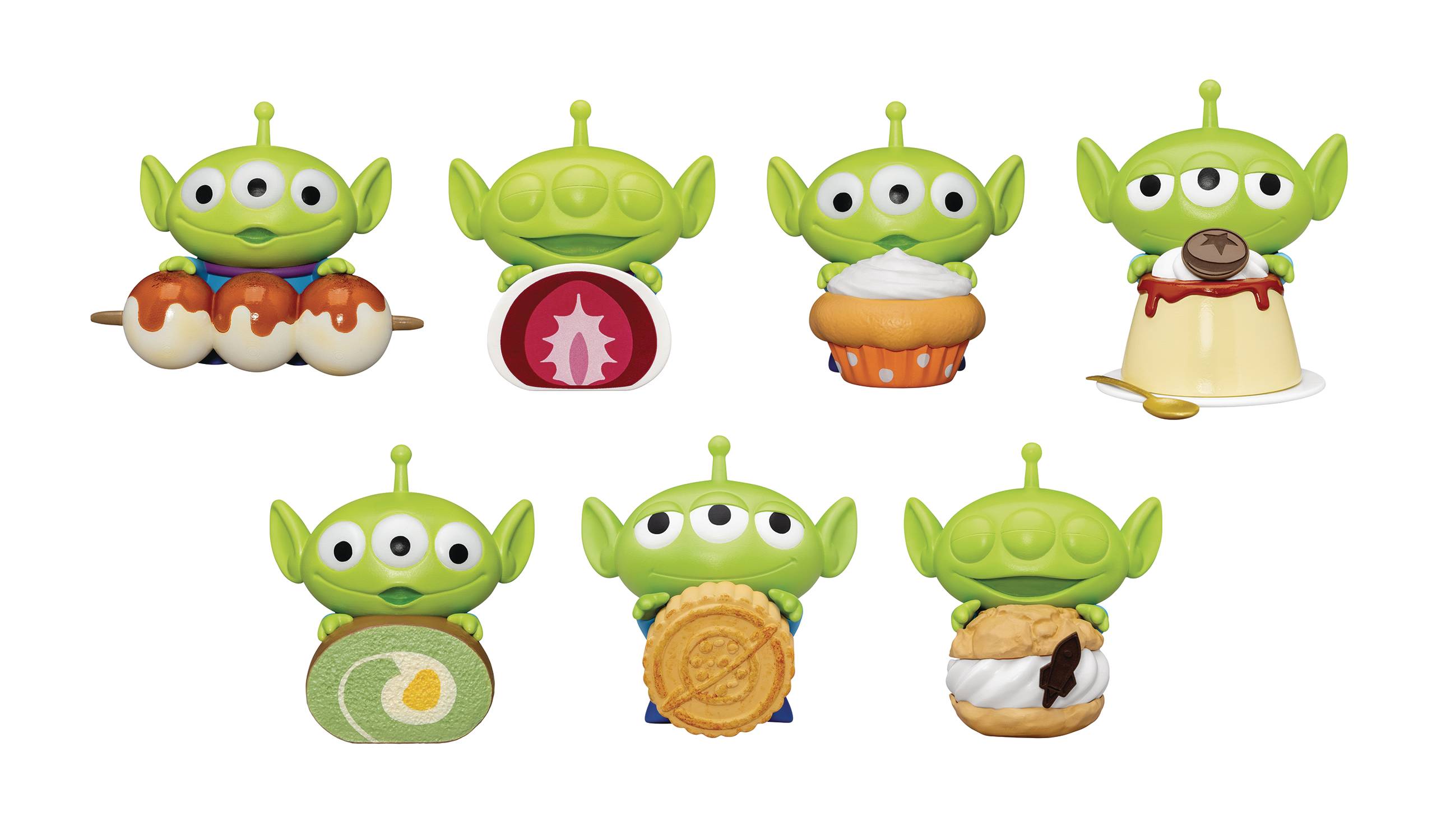 Toy Story Aliens Tea Time Series Mini Figures 6-Piece Blind Box Set - MEA-080