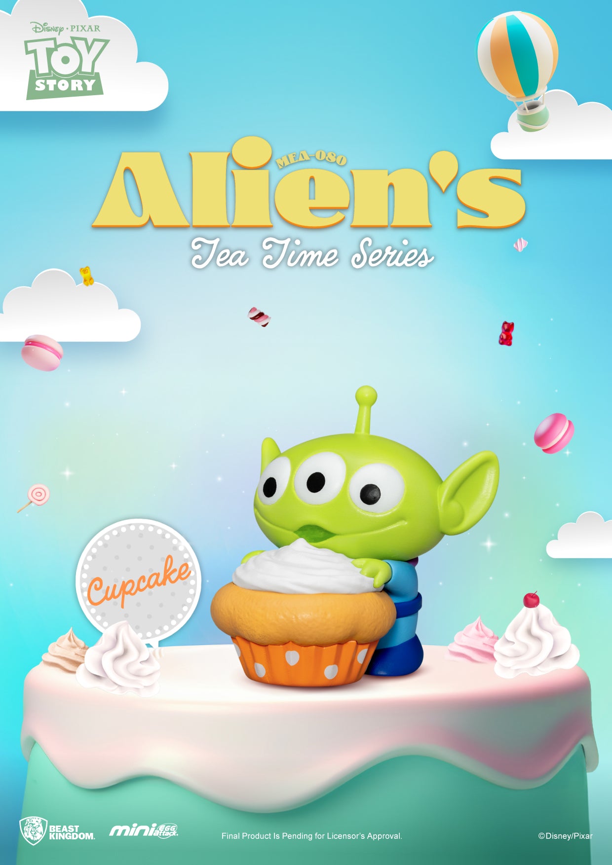 Toy Story Aliens Tea Time Series Mini Figures 6-Piece Blind Box Set - MEA-080