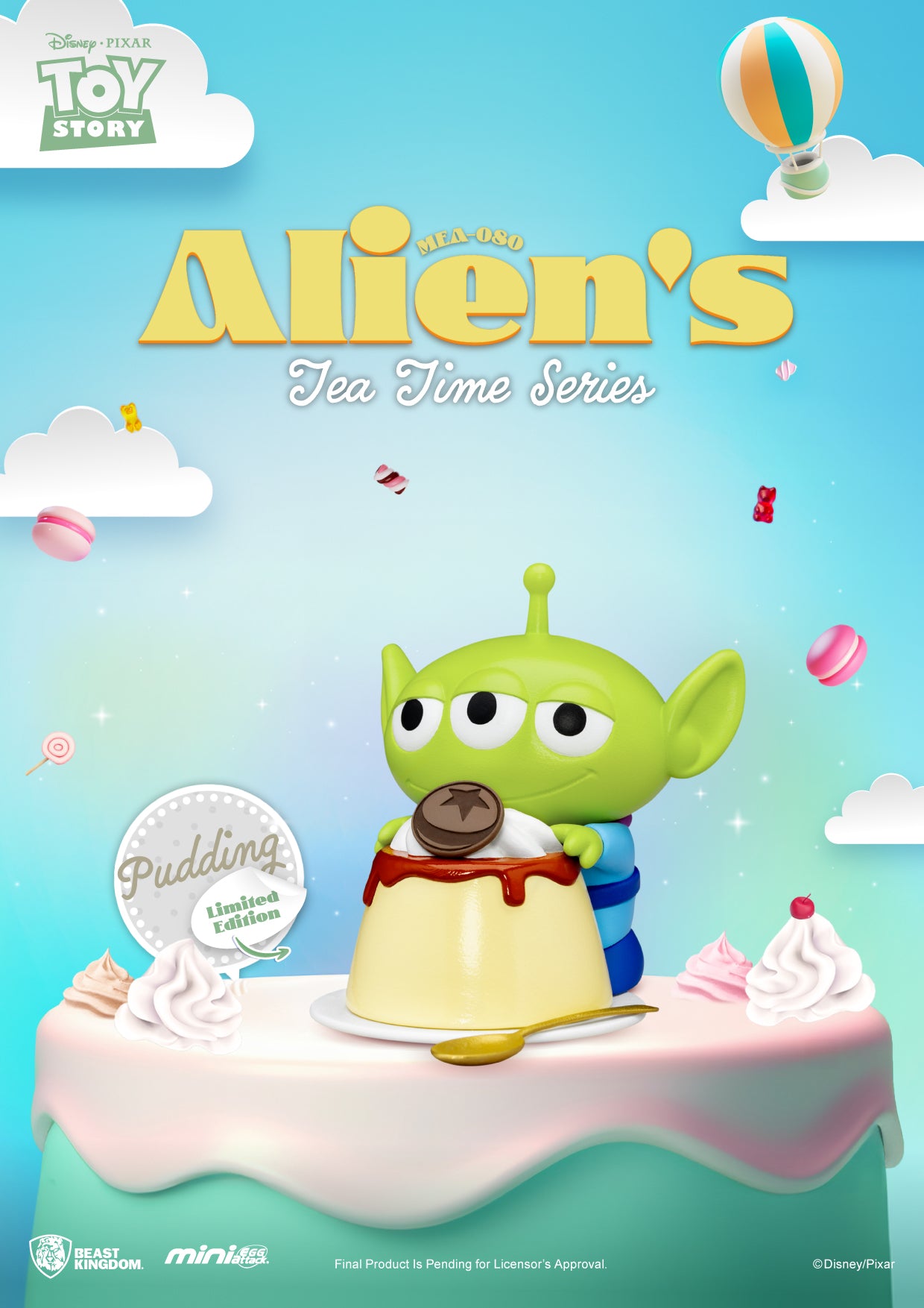 Toy Story Aliens Tea Time Series Mini Figures 6-Piece Blind Box Set - MEA-080