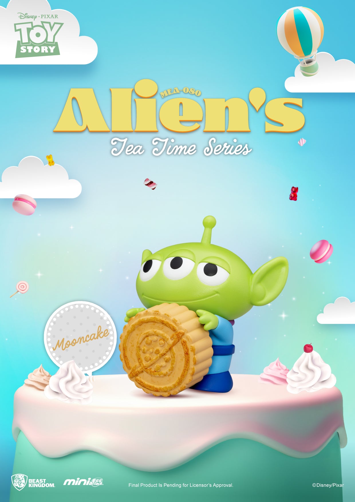Toy Story Aliens Tea Time Series Mini Figures 6-Piece Blind Box Set - MEA-080