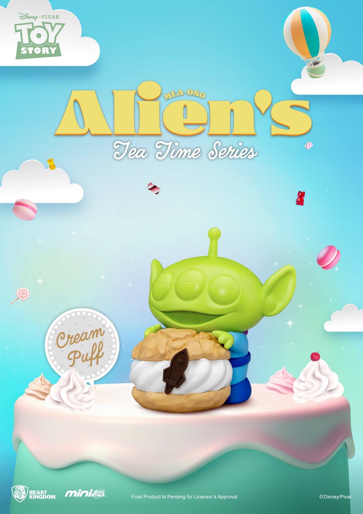 Toy Story Aliens Tea Time Series Mini Figures 6-Piece Blind Box Set - MEA-080