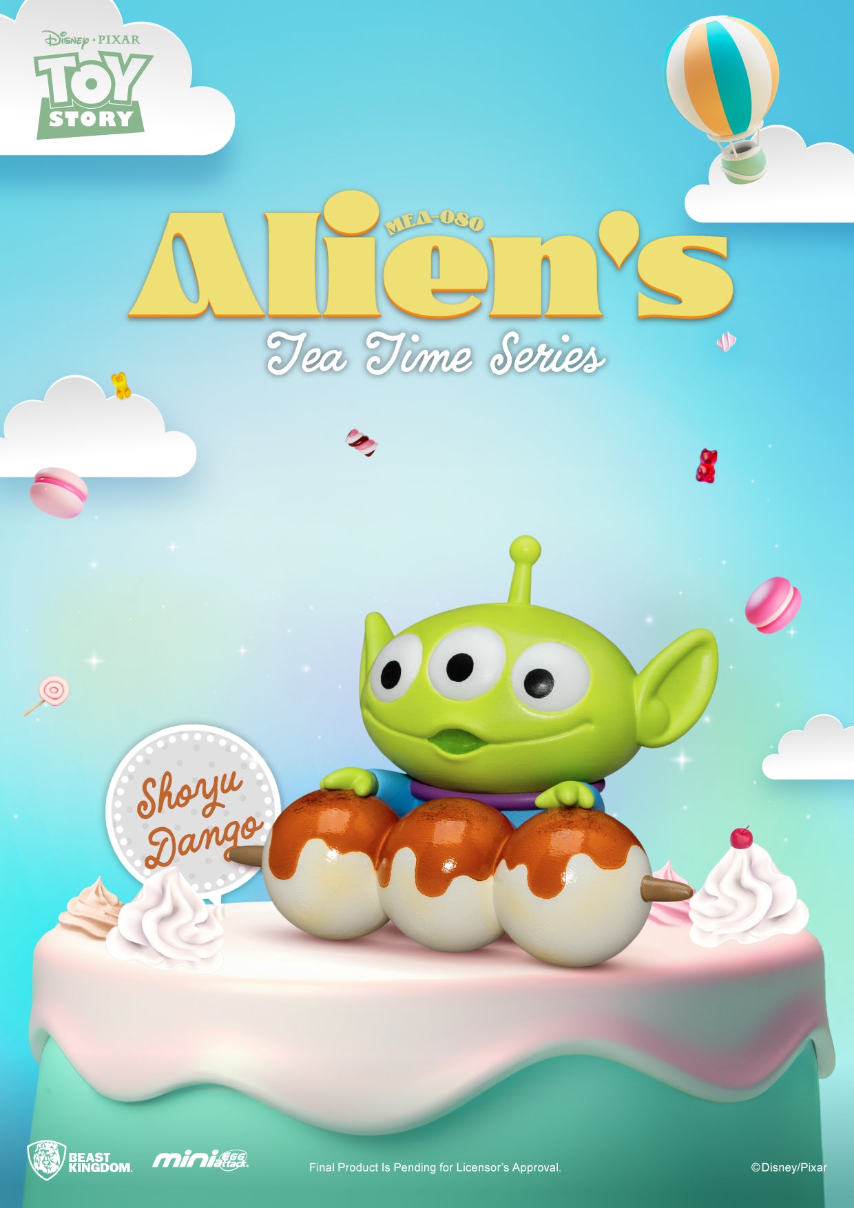 Toy Story Aliens Tea Time Series Mini Figures 6-Piece Blind Box Set - MEA-080