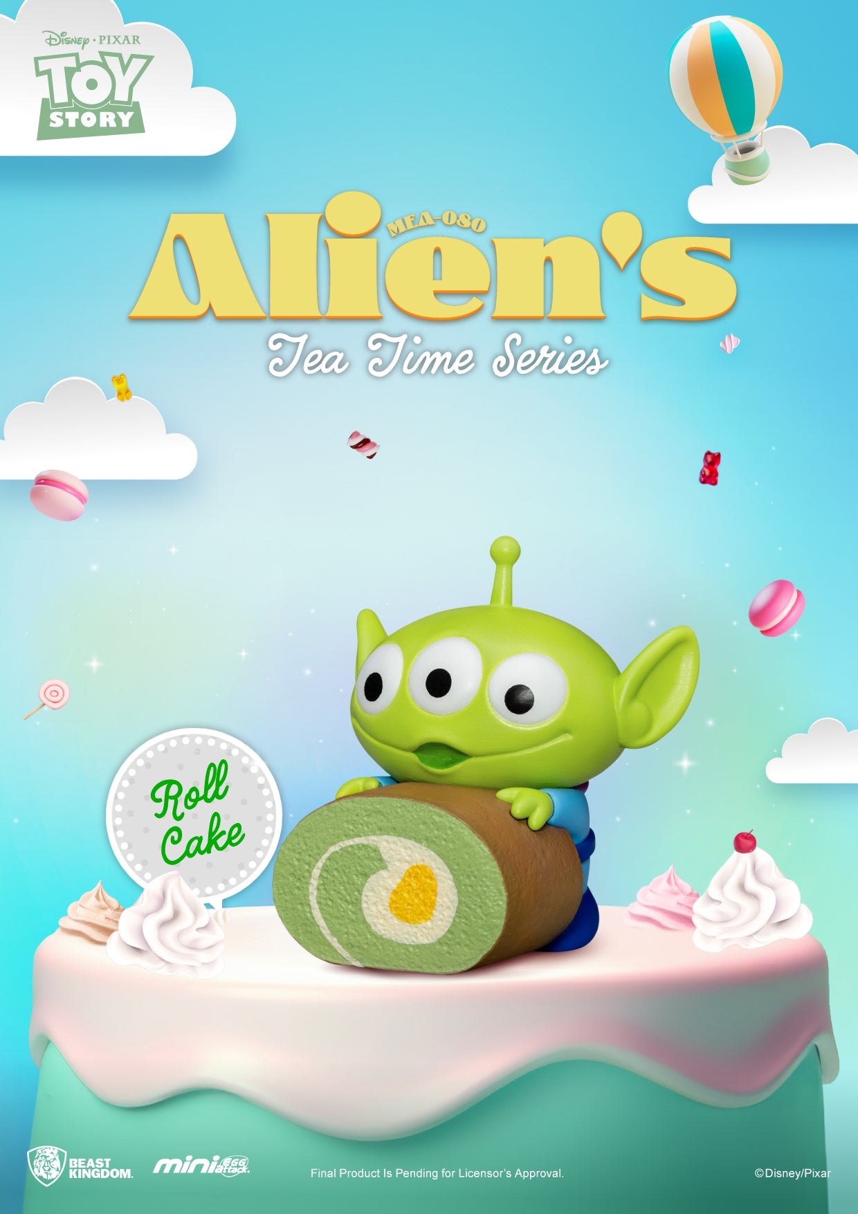 Toy Story Aliens Tea Time Series Mini Figures 6-Piece Blind Box Set - MEA-080