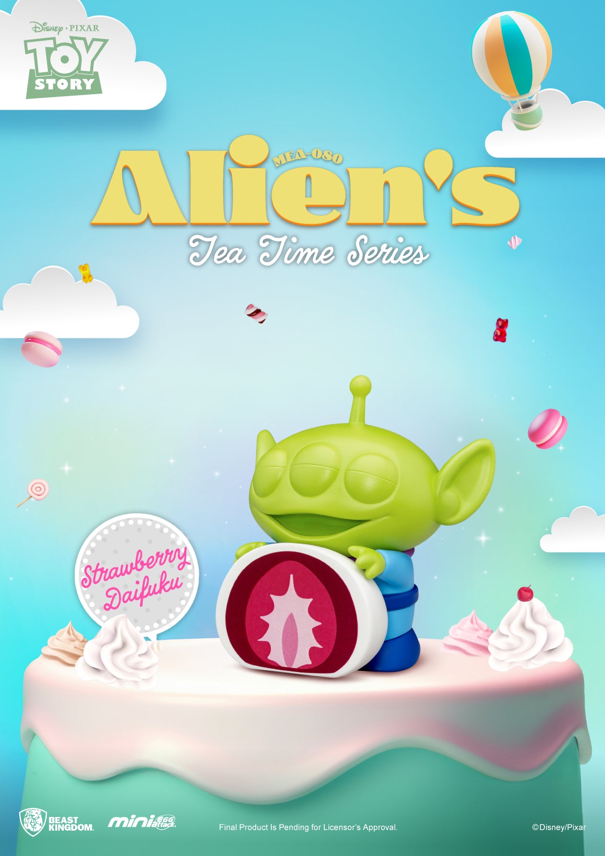 Toy Story Aliens Tea Time Series Mini Figures 6-Piece Blind Box Set - MEA-080