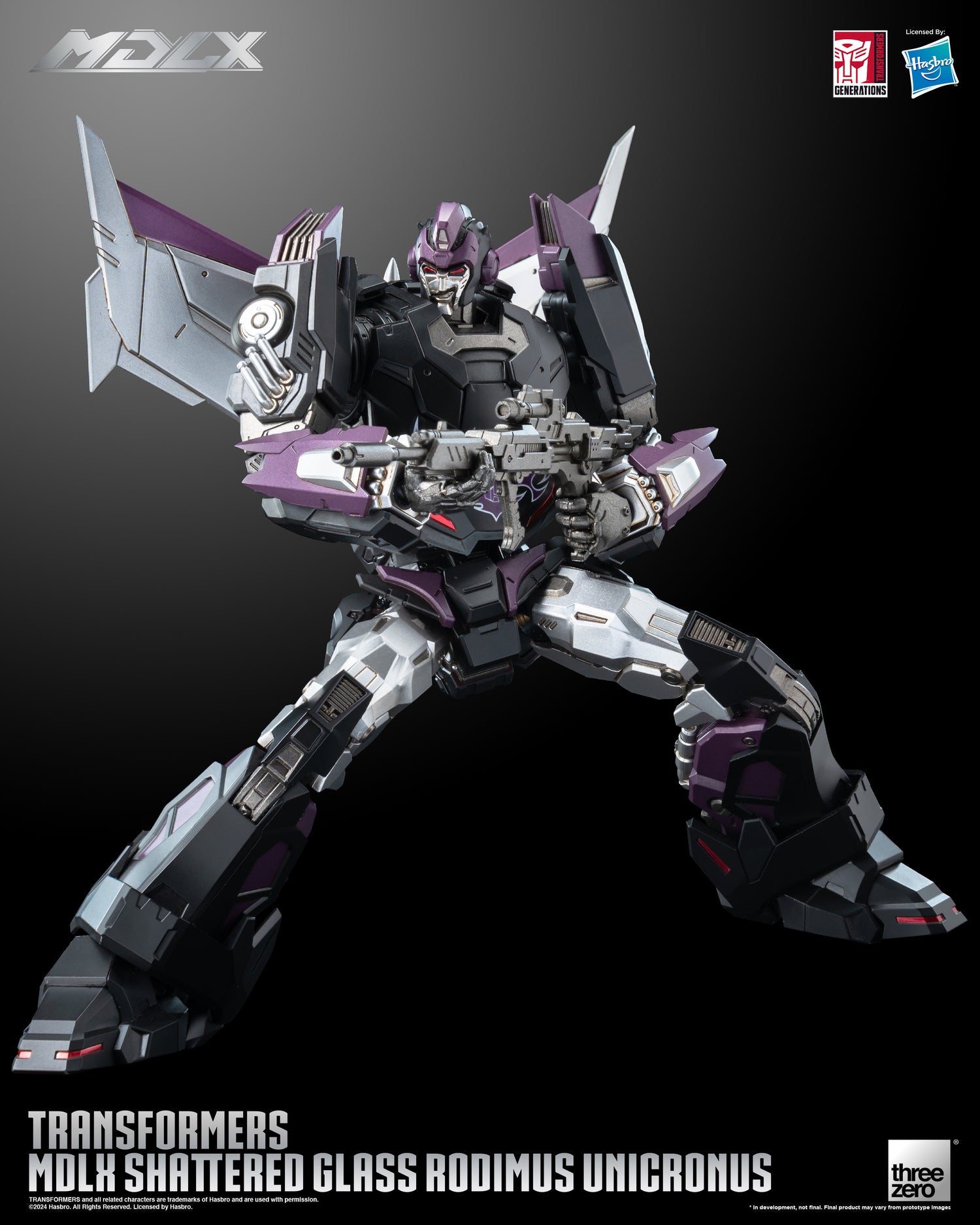 Transformers MDLX Shattered Glass Rodimus Unicronus Action Figure