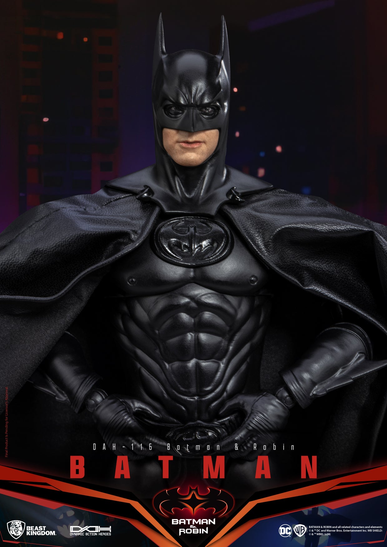 Batman &amp; Robin 1997 Batman Action Figure Dynamic 8ction Hero - DAH-116