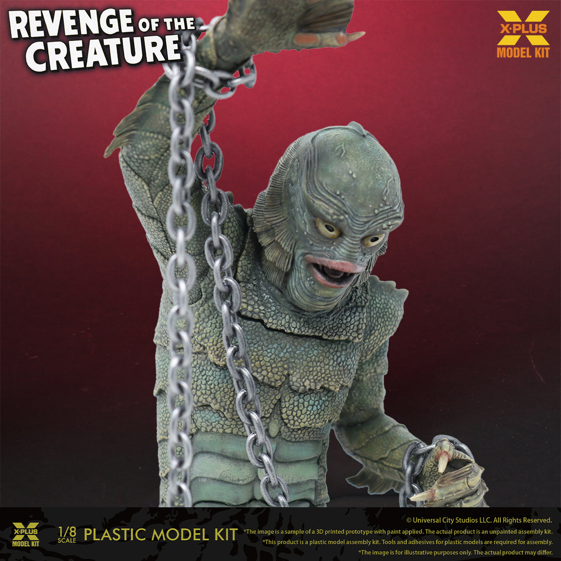 Revenge Of The Creature 1/8 Scale Plastic Model Kit